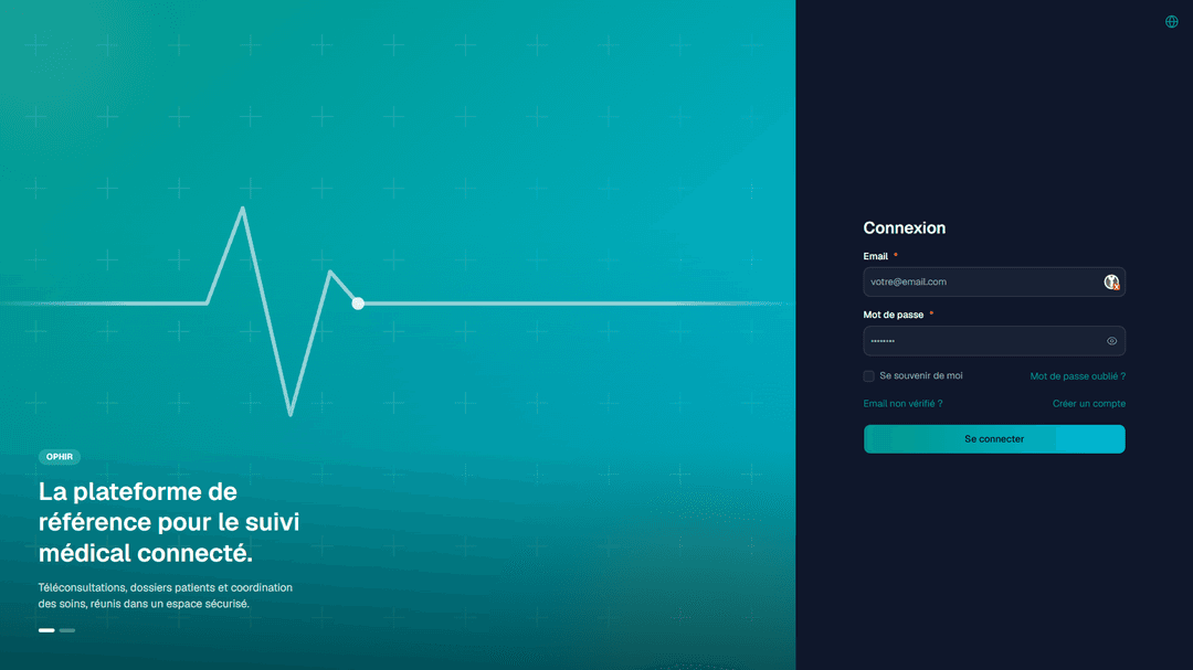 ESanté Connect — Healthcare Platform Frontend Redesign